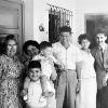 Amalia de Hannecke (grandpa Tillius second wife after grandma Luisa passed away) grandma Lola Iglesias de Valenzuela, baby Harry Daniel (my brother) on the shoulders of Jose Luis Valenzuela (mom's brother) Cesar Valenzuela (my grandpa- a painter), Maria Ruth Valenzuela de Hannecke (aka mom), and Harry Alfredo (my father)