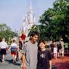 Ale and Matias in Walt Disney world, Florida.  1998