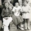 Grandma Luisa with baby Harry (Dad), uncle Willy and aunt Xenia.